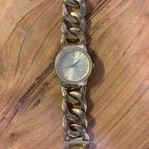 Michael Kors Gold Chain Link Watch